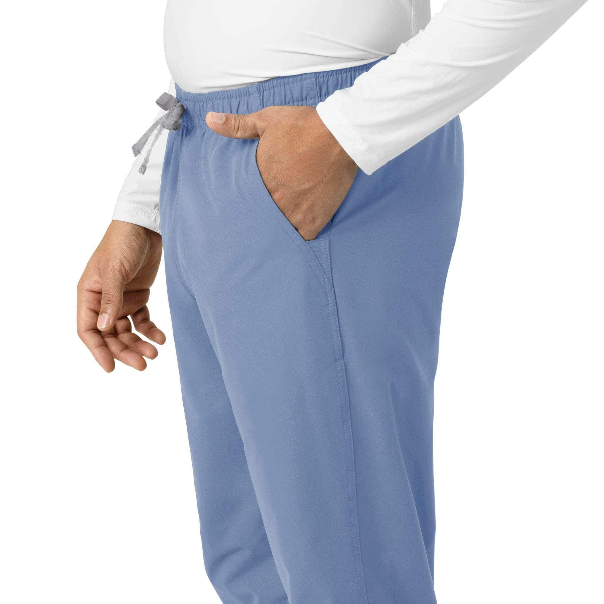 Unisex Force Essentials Elastic Waist Cargo Scrub Pant