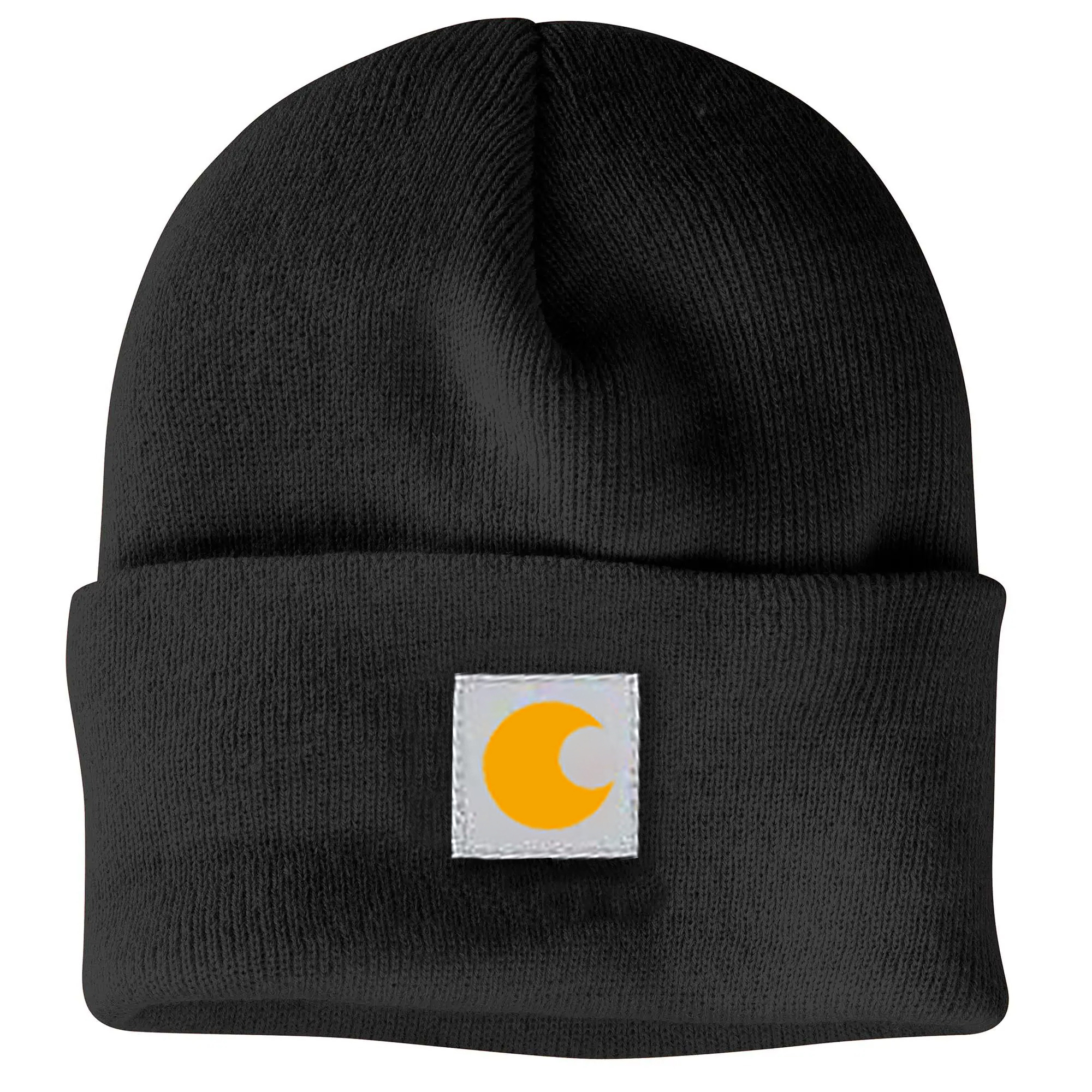 Knit Cuffed Texas Patch Beanie