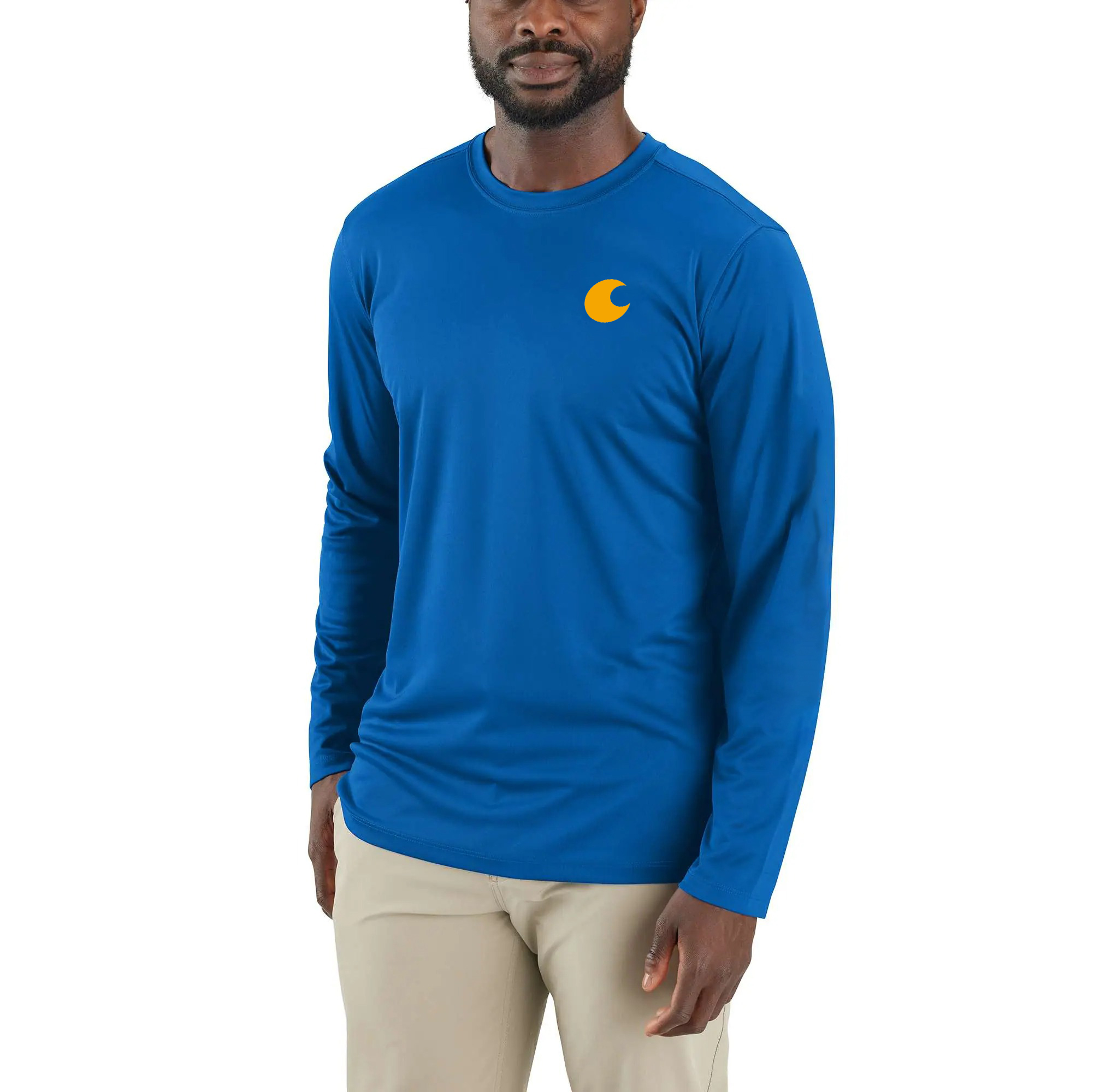 Force Sun Defender Lightweight Long-Sleeve Logo Graphic T-Shirt