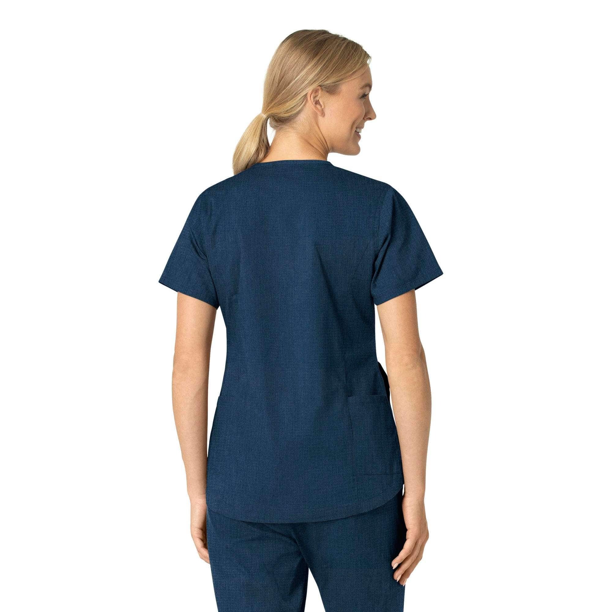 Women's Rugged Flex Ripstop V-Neck Scrub Top