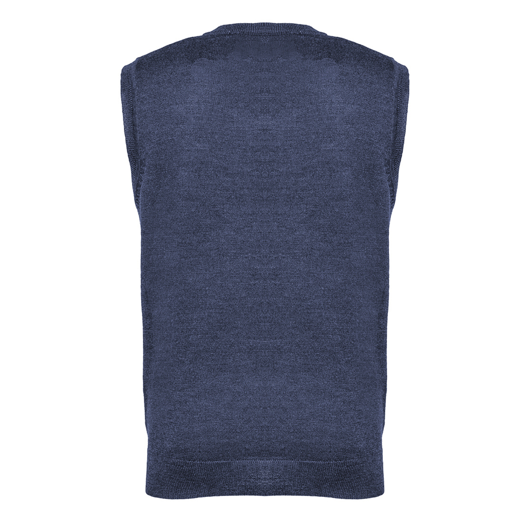 Fine Gauge V-Neck Sleeveless Jersey
