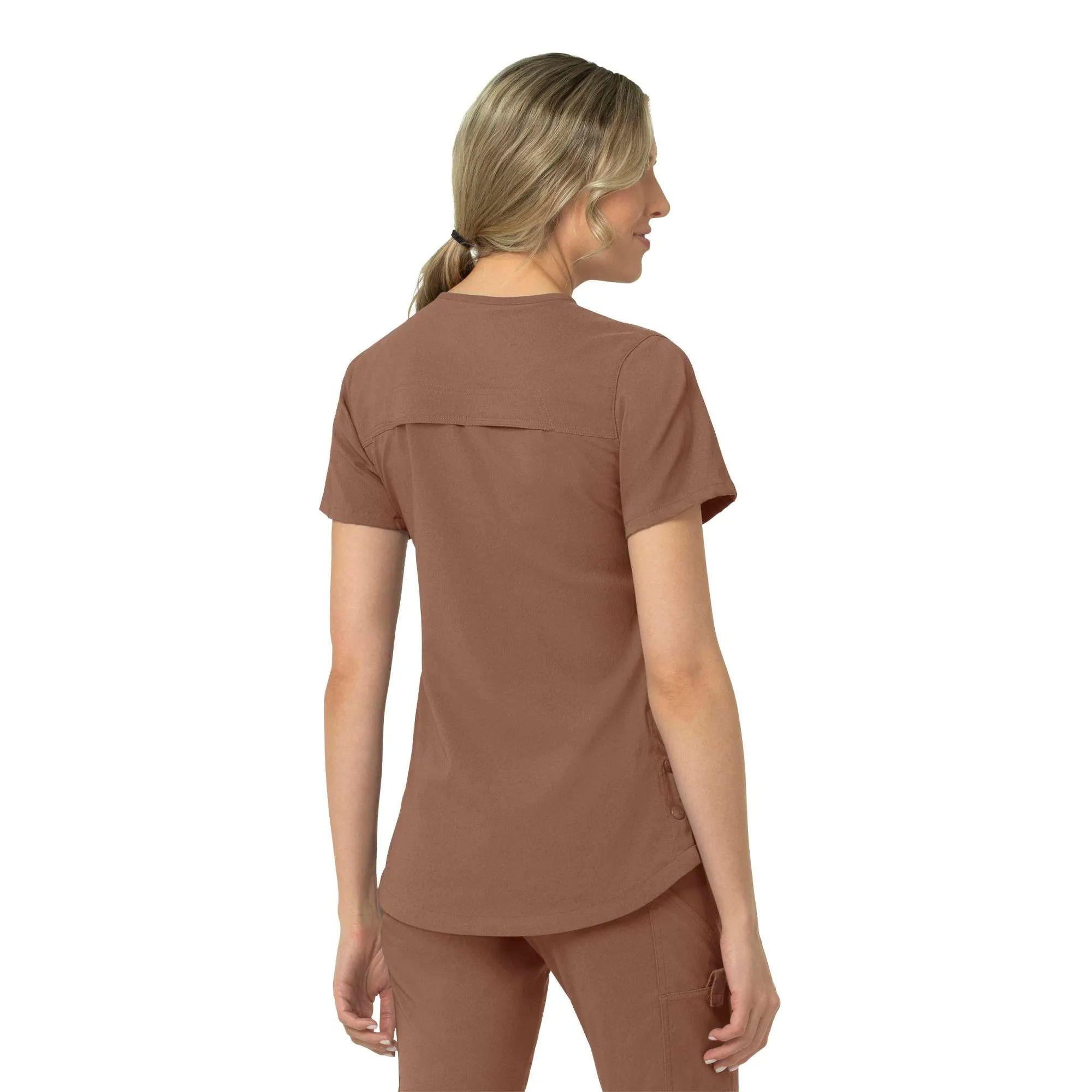Women's Rugged Flex Peak 4-Pocket V-Neck Scrub Top