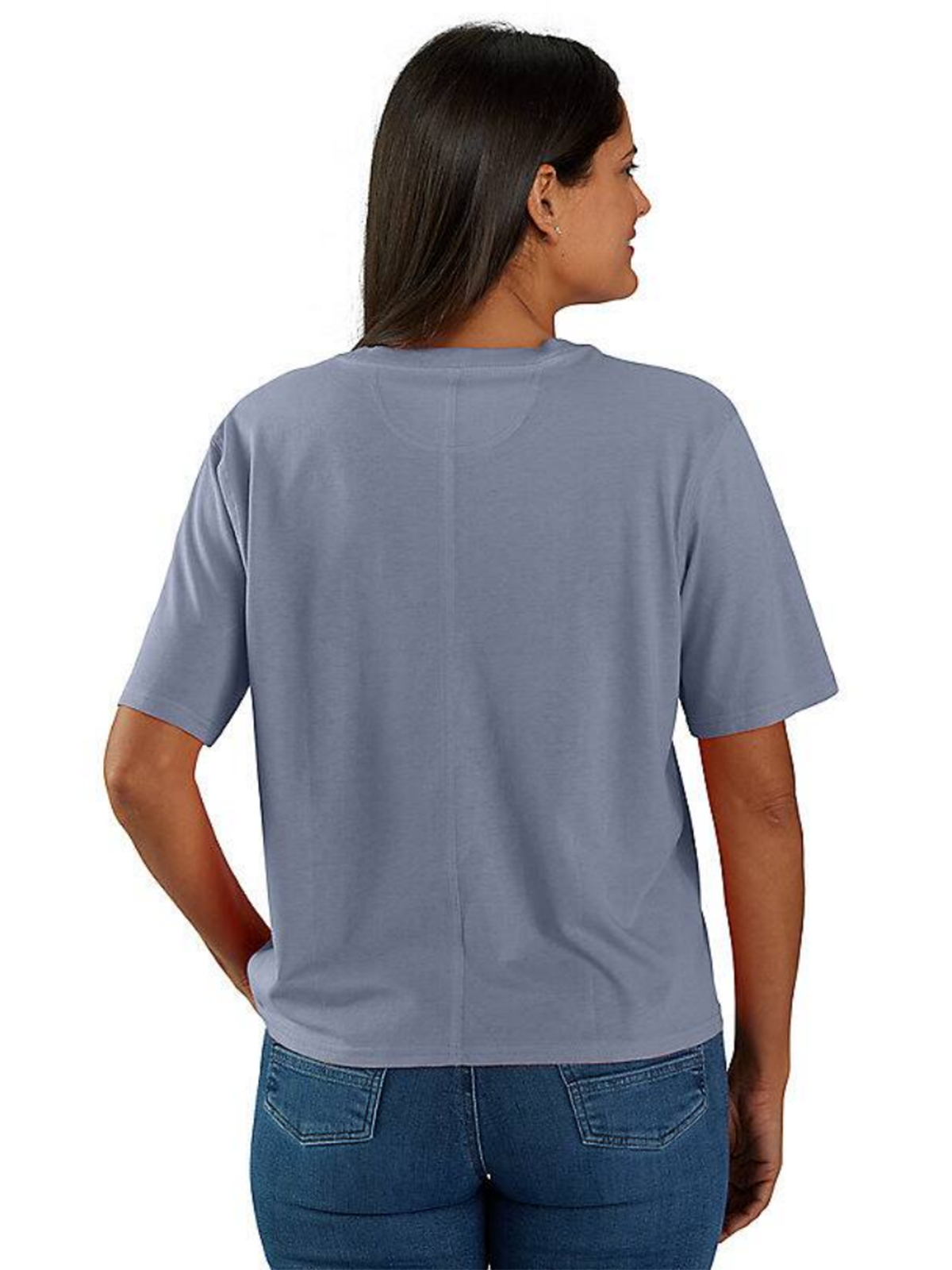 Women's Loose Fit Short-Sleeve Crewneck T-Shirt