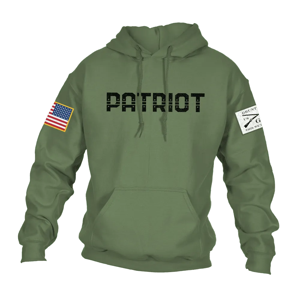 Patriot Hoodie - Military Green