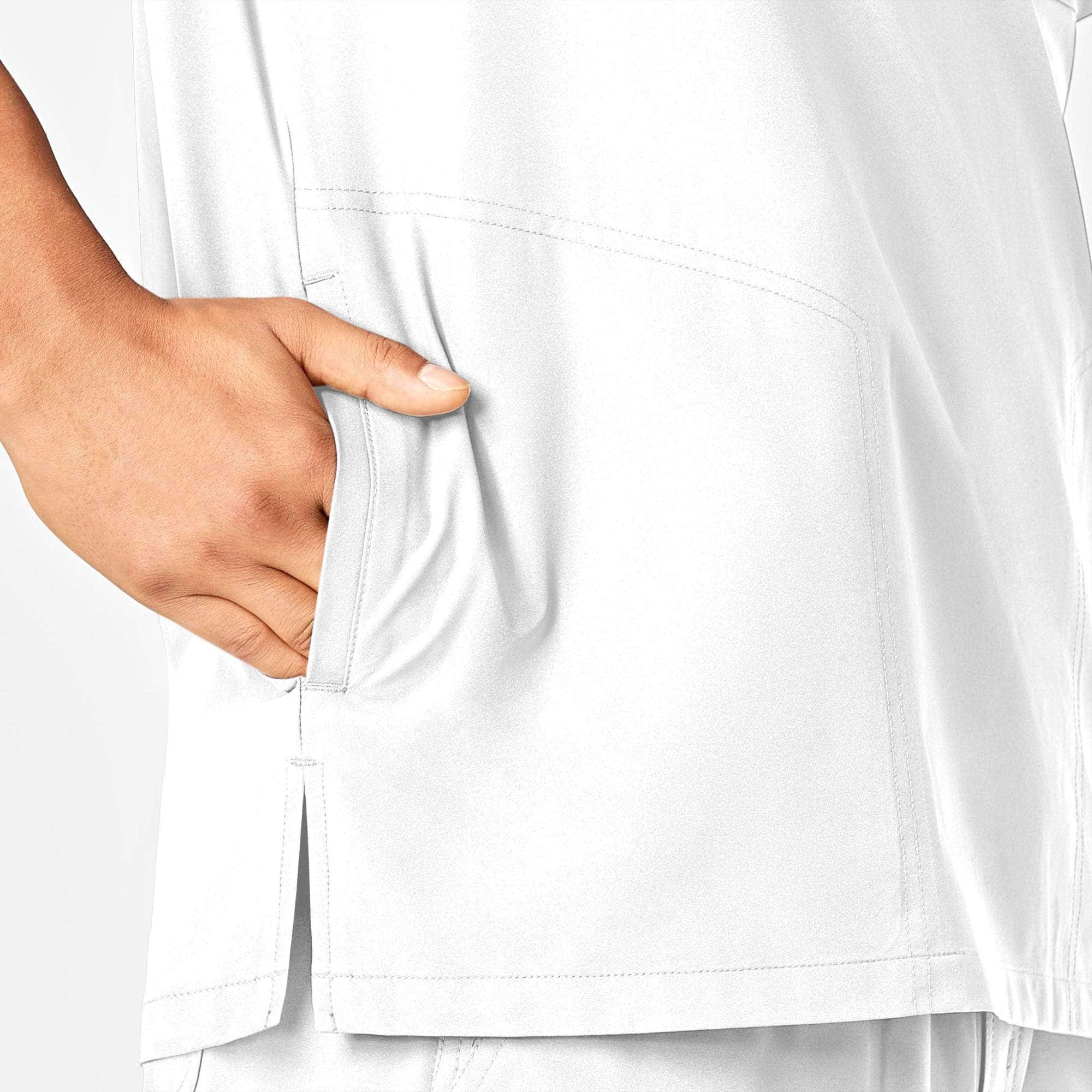 Force Essentials V-Neck Shirttail Scrub Top