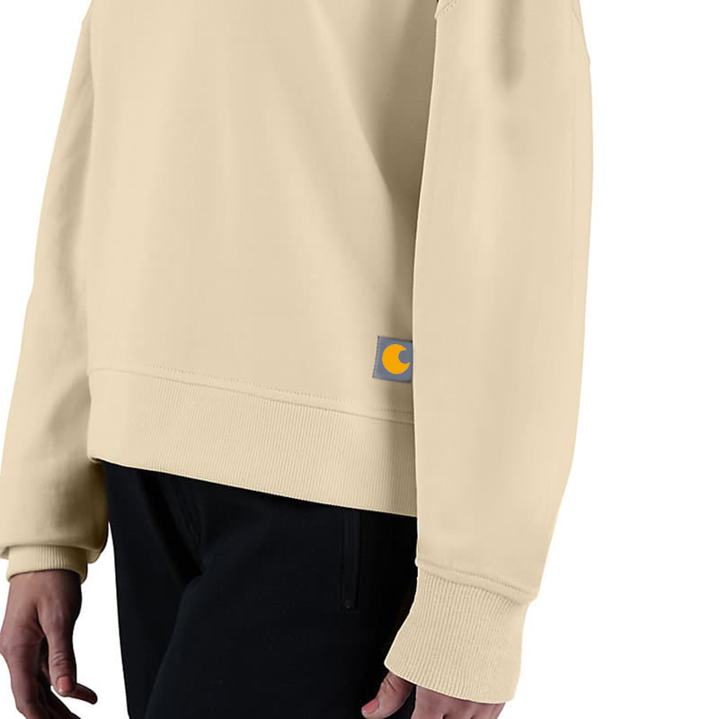 Women's TENCEL Fiber Series Loose Fit Sleeve Graphic Sweatshirt