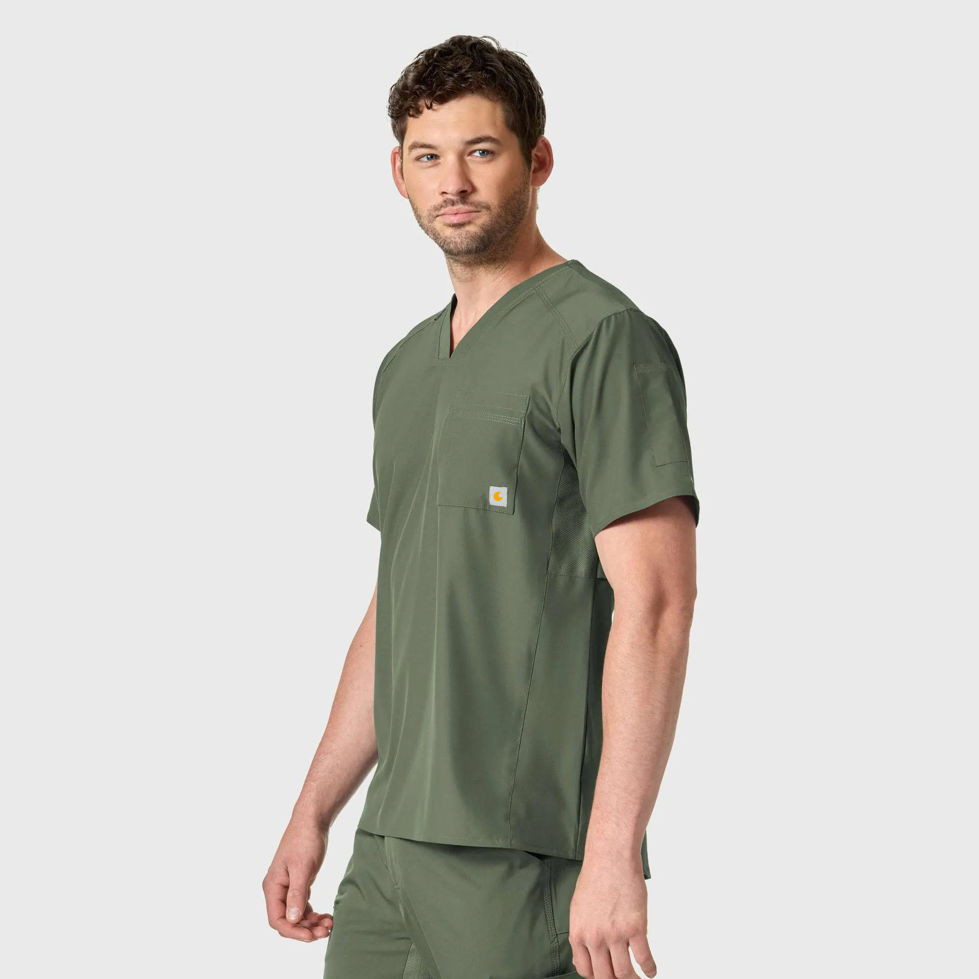 Force Liberty Twill Chest Pocket Scrub Top