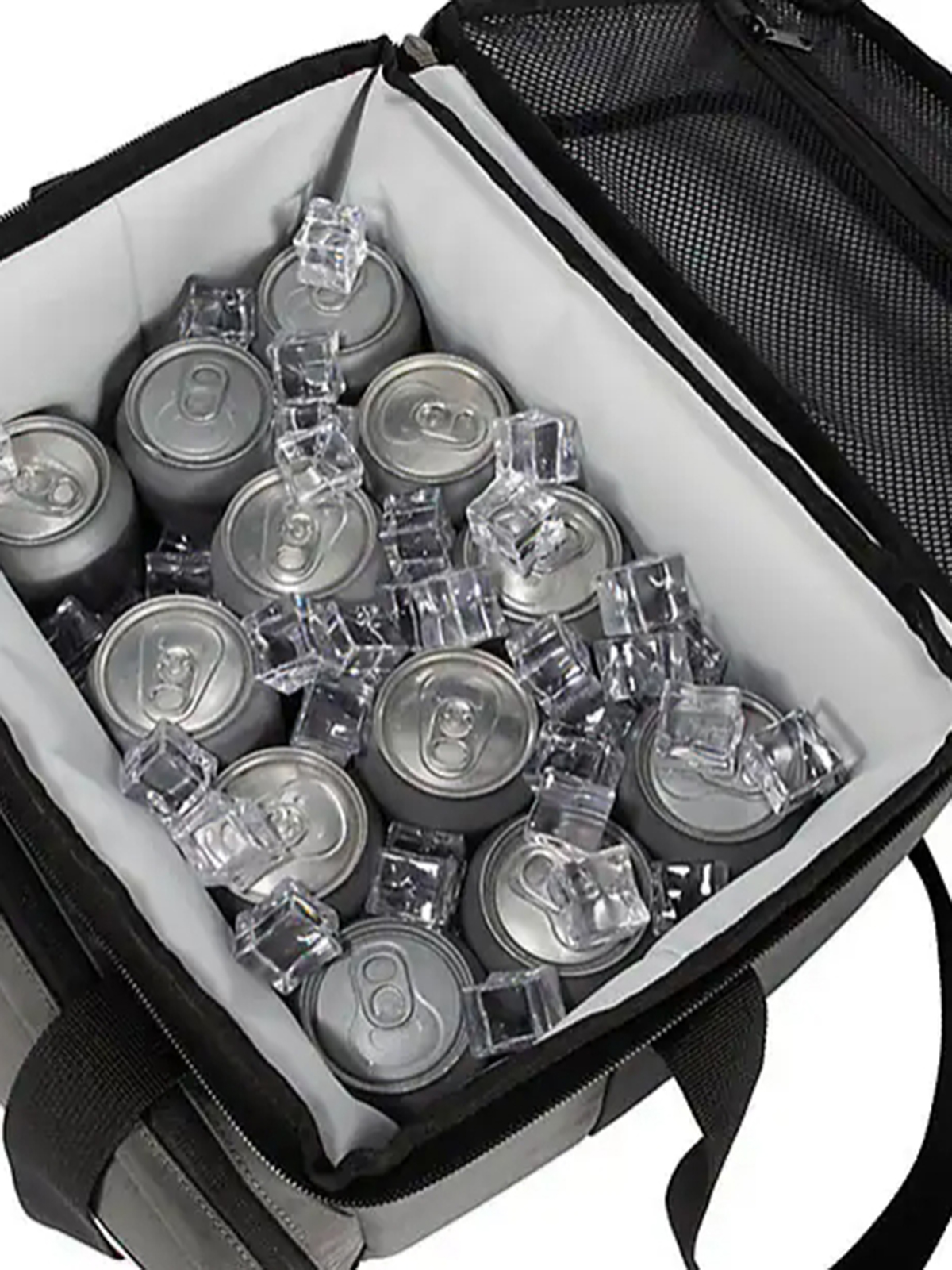 Insulated 18 Can Two Compartment Cooler