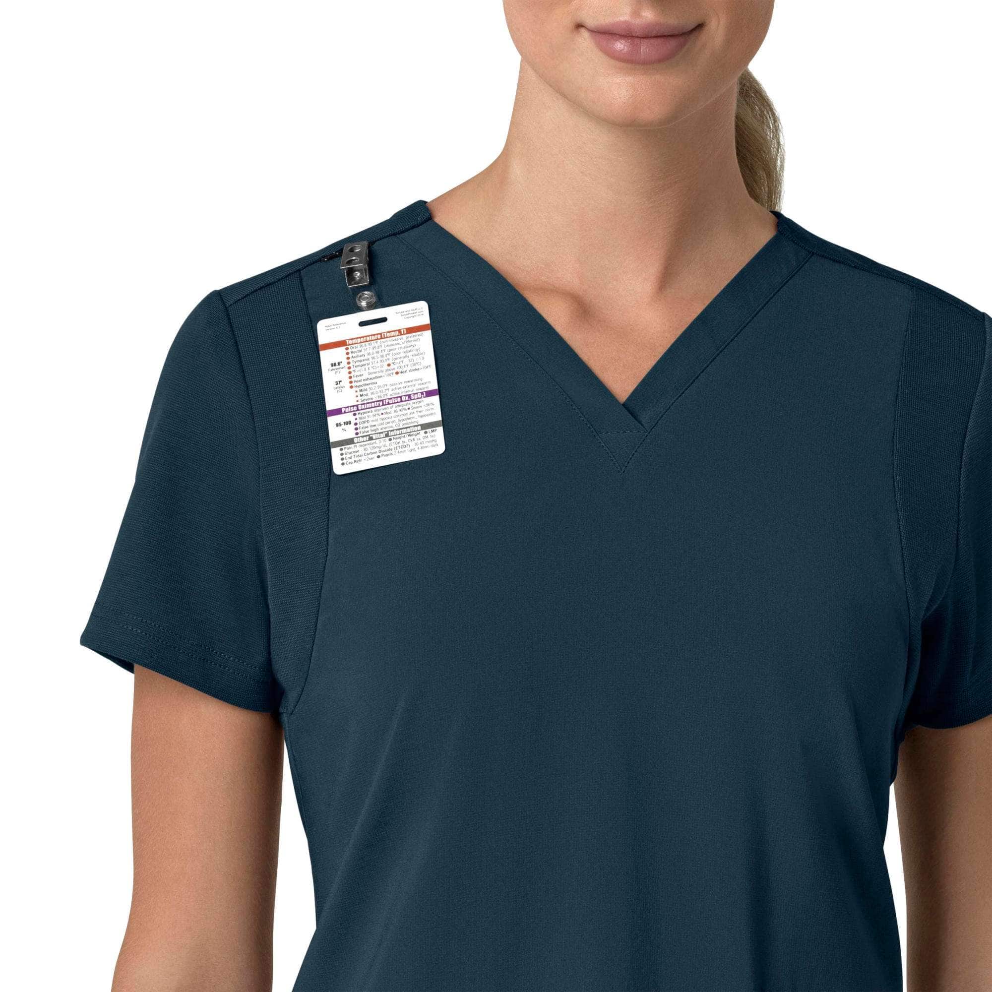 Women's Force Cross-Flex Flex Panel V-Neck Scrub Top