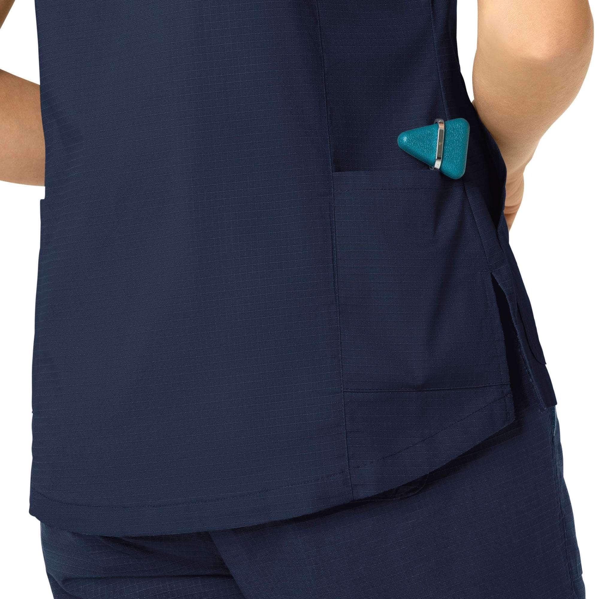 Women's Rugged Flex Ripstop V-Neck Scrub Top