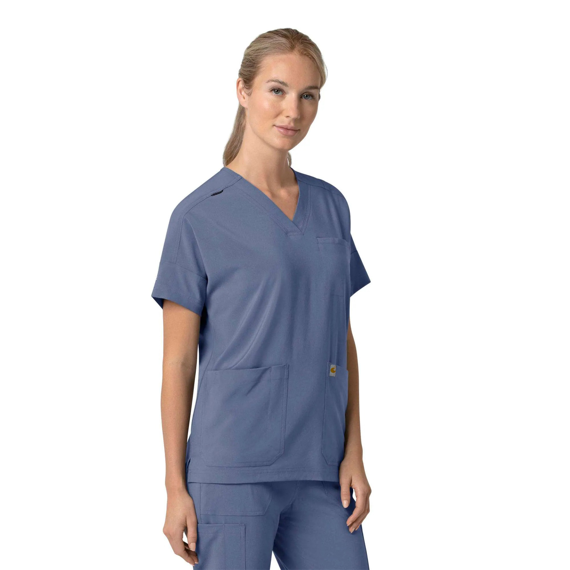 Women's Force Cross-Flex Oversized V-Neck Scrub Top