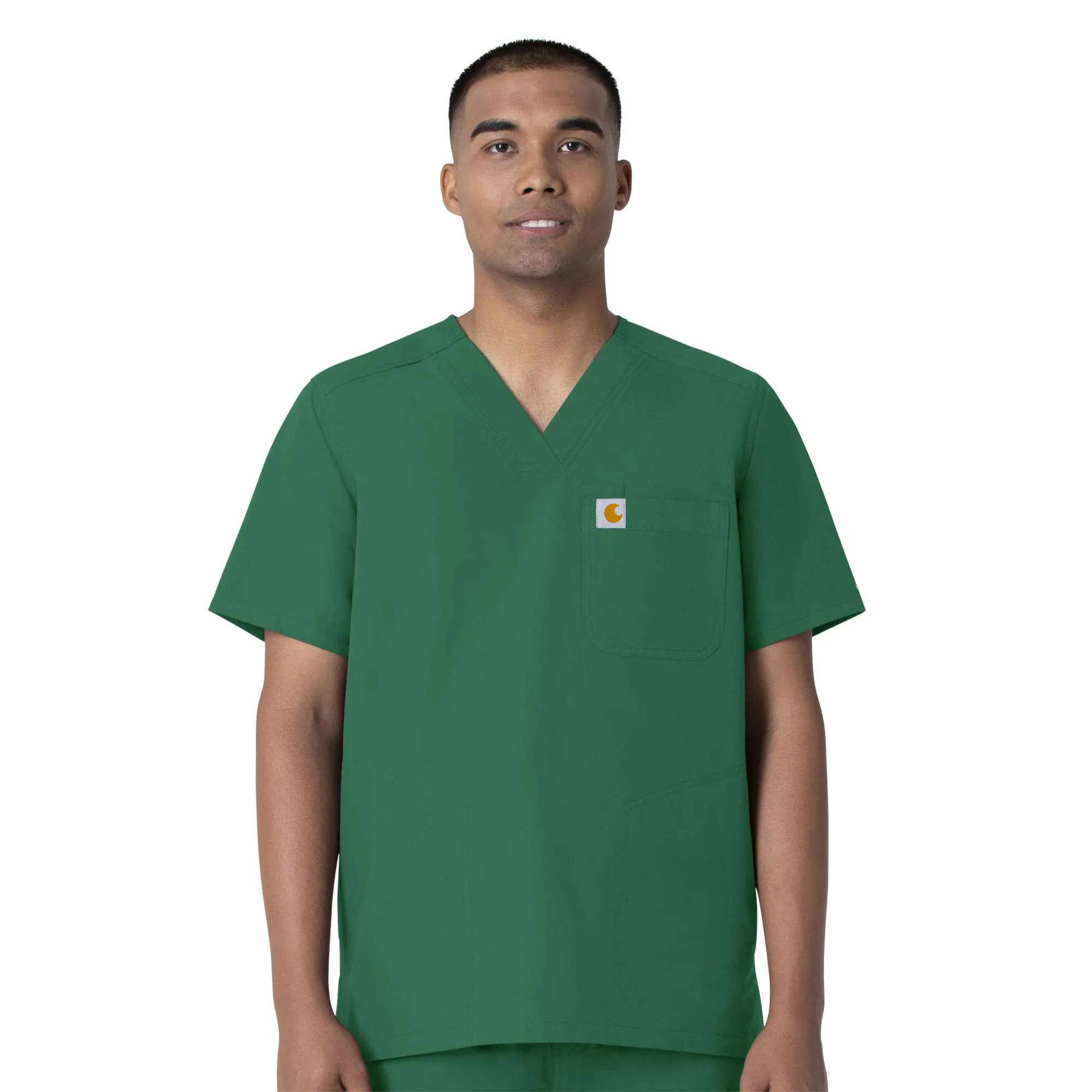 Force Essentials V-Neck Shirttail Scrub Top