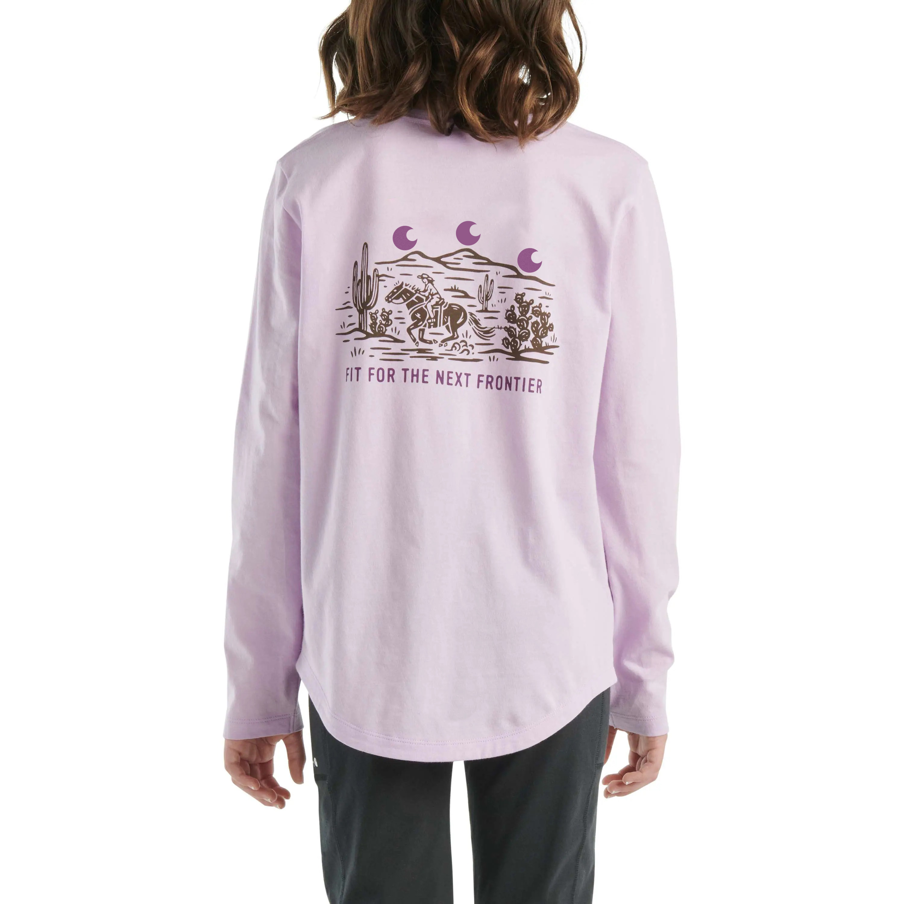 Girls Long-Sleeve Frontier T-Shirt (Toddler/Child/Youth)