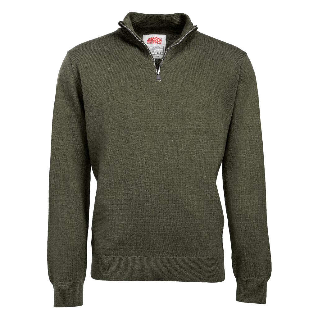 Fine Gauge ¼ Zip Jersey