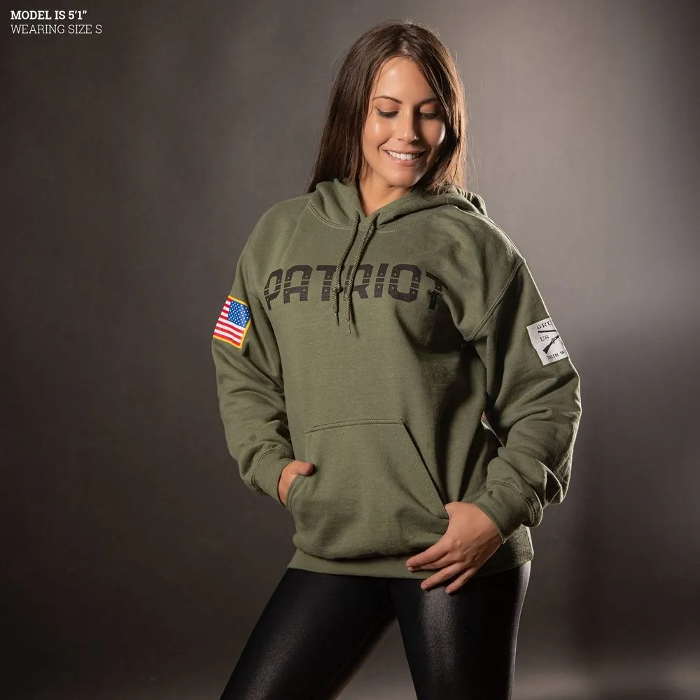 Patriot Hoodie - Military Green