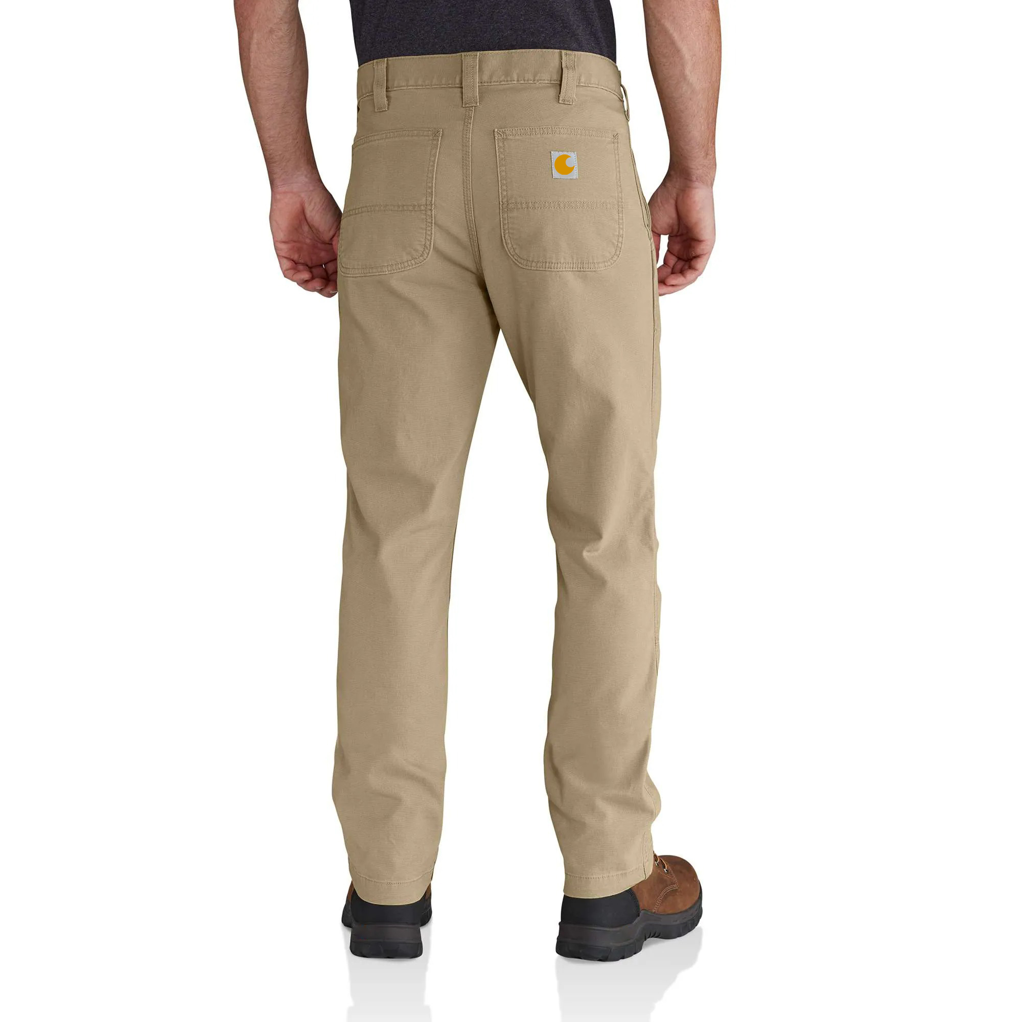 Men's 5-Pocket Pant - Tapered Slim Fit - Rugged Flex - Canvas