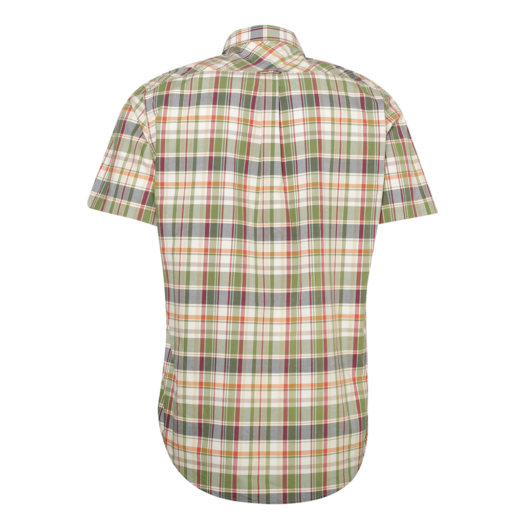 100% Cotton Yarn Dye Short Sleeve Shirt