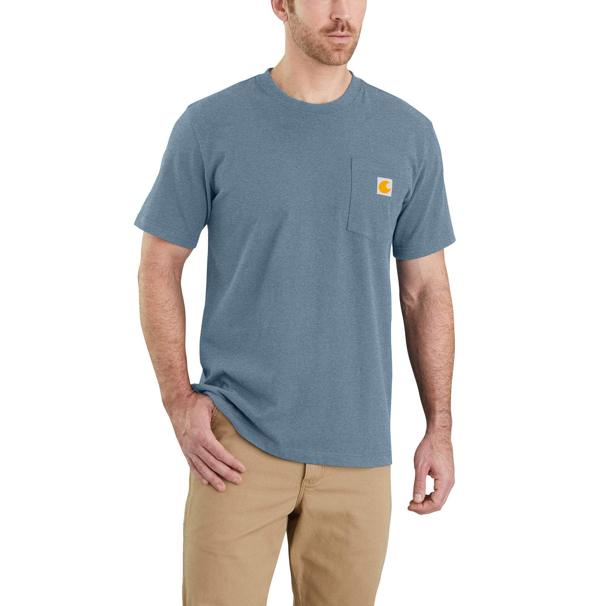 Relaxed Fit Heavyweight Short-Sleeve Pocket T-Shirt