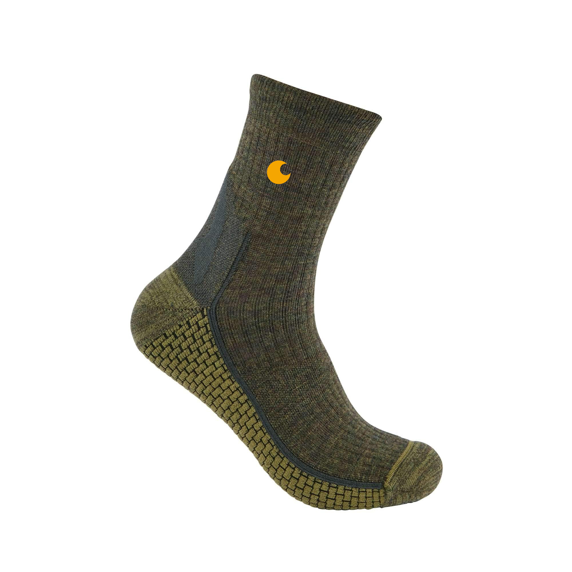 Force Grid Midweight Merino Wool Blend Crew Sock