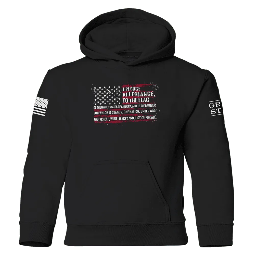 Youth Pledge Hoodie - Black