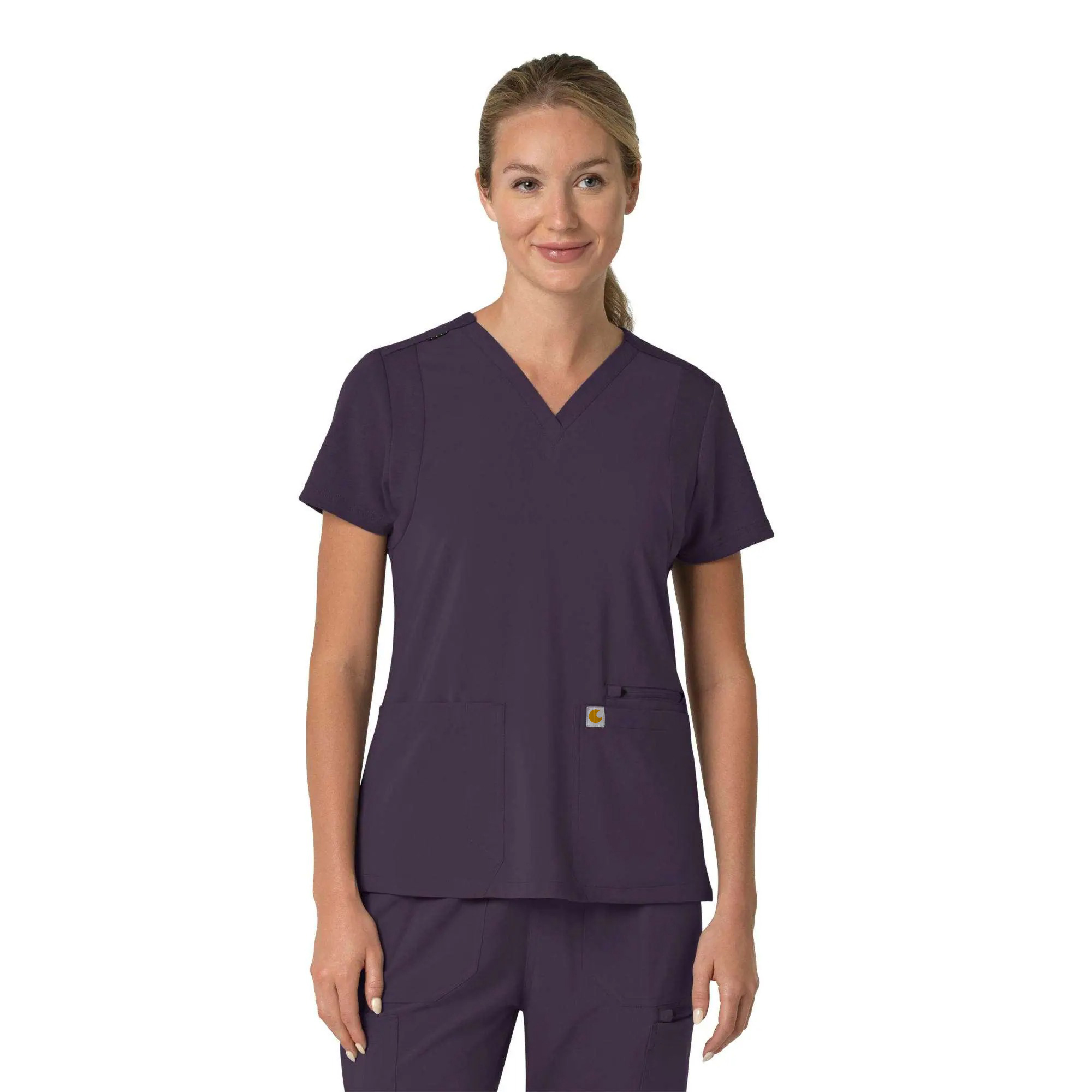 Women's Force Cross-Flex Flex Panel V-Neck Scrub Top