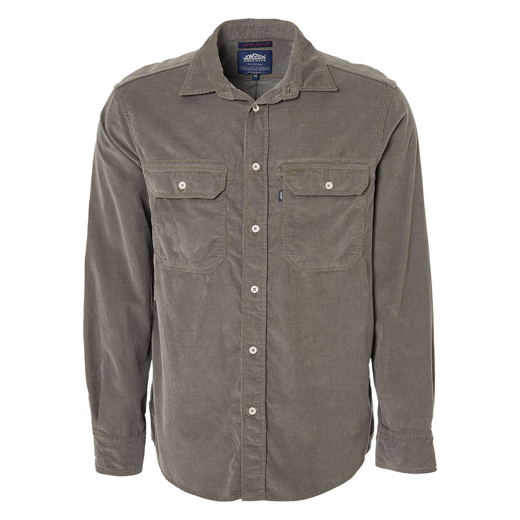 Men’s Long Sleeve Corduroy Work Shirt