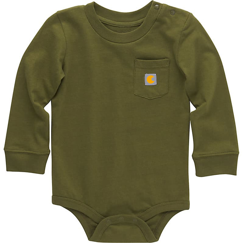 Kids' Long-Sleeve Pocket Bodysuit (Infant)
