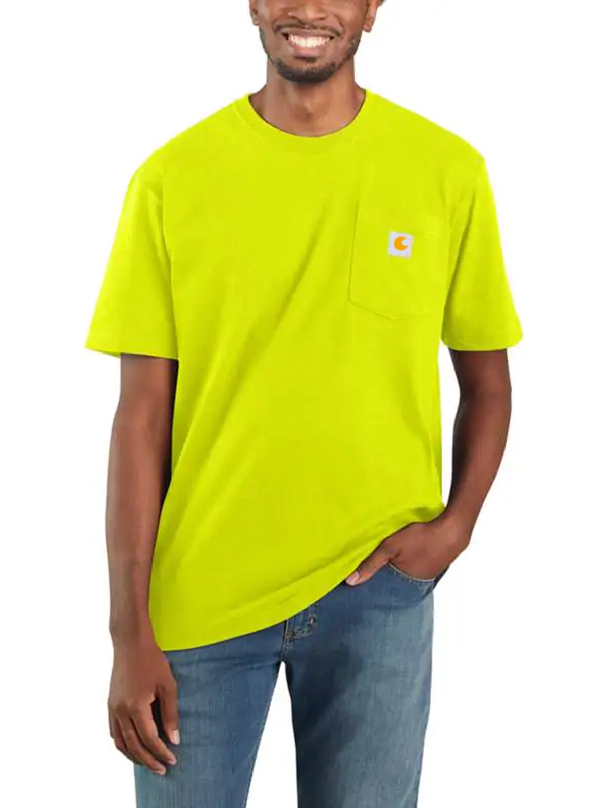 Loose Fit Heavyweight Short-Sleeve Pocket T-Shirt