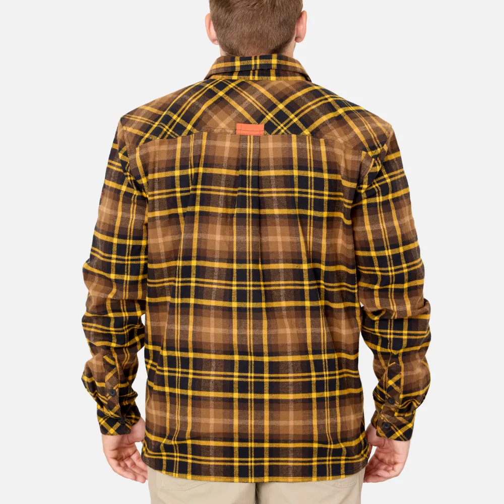 BRUNT Flannel Shirt + Pocket Tee + Snapback Bundle