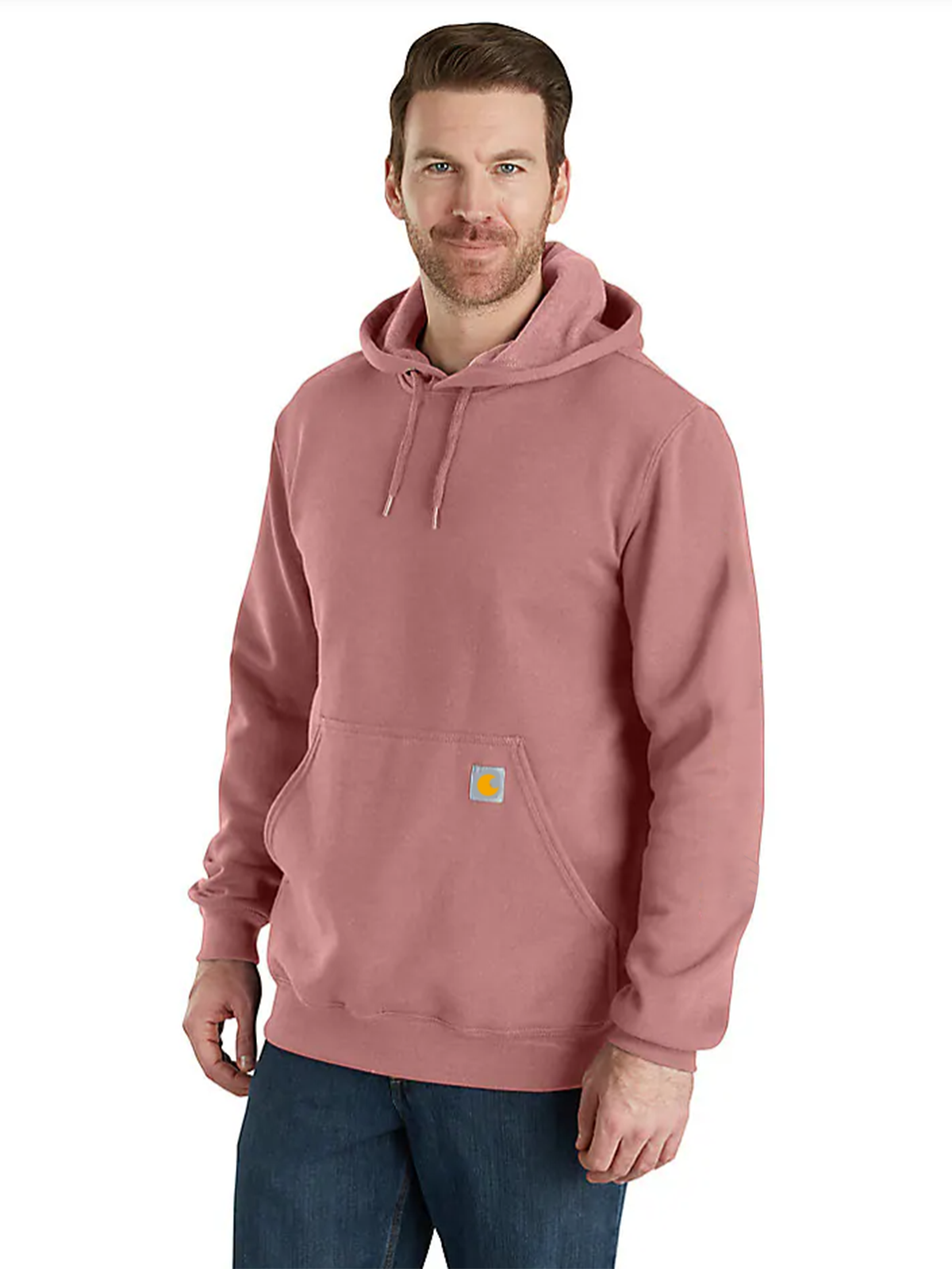 Loose Fit Midweight Logo Sleeve Graphic Hoodie