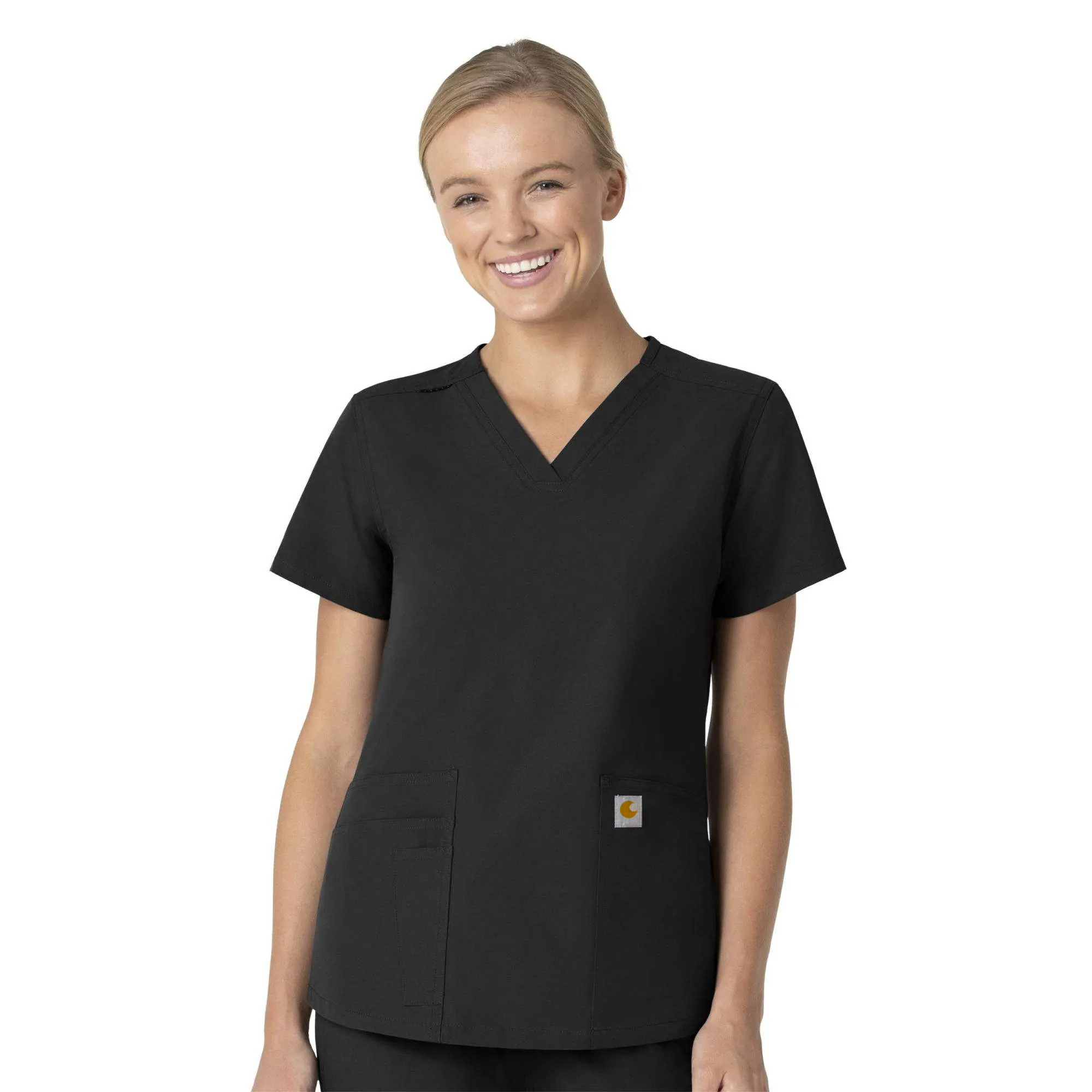 Women's Force Essentials V-Neck Scrub Top