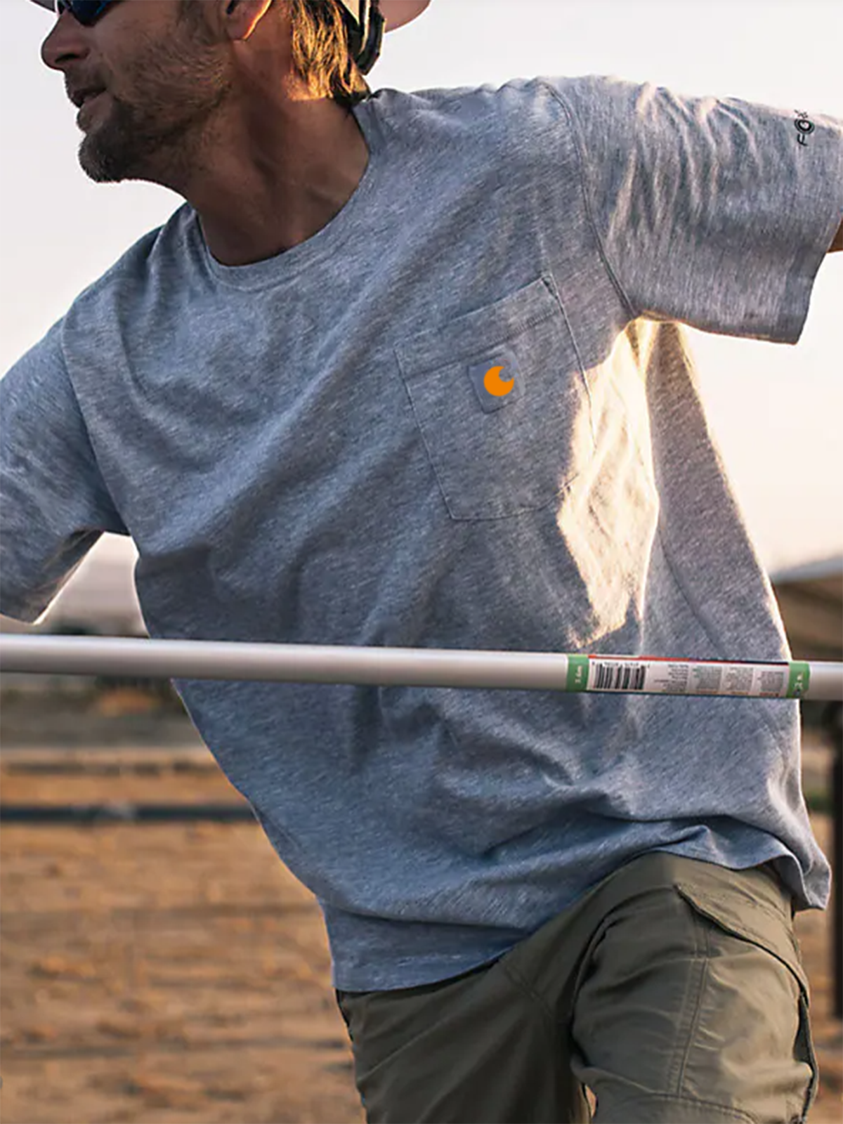 Relaxed Fit Short-Sleeve Pocket T-Shirt