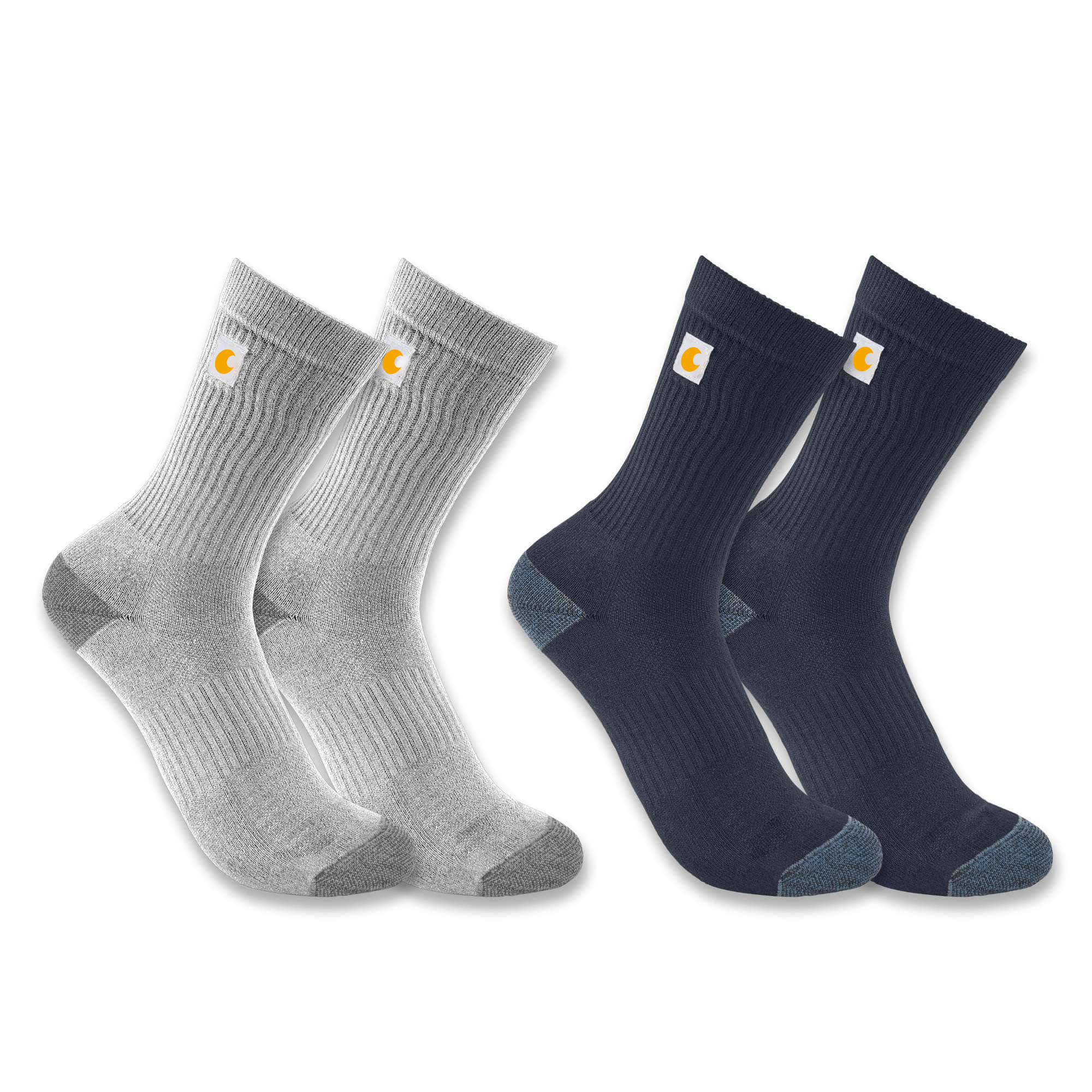 Midweight Logo Crew Sock 2 Pack