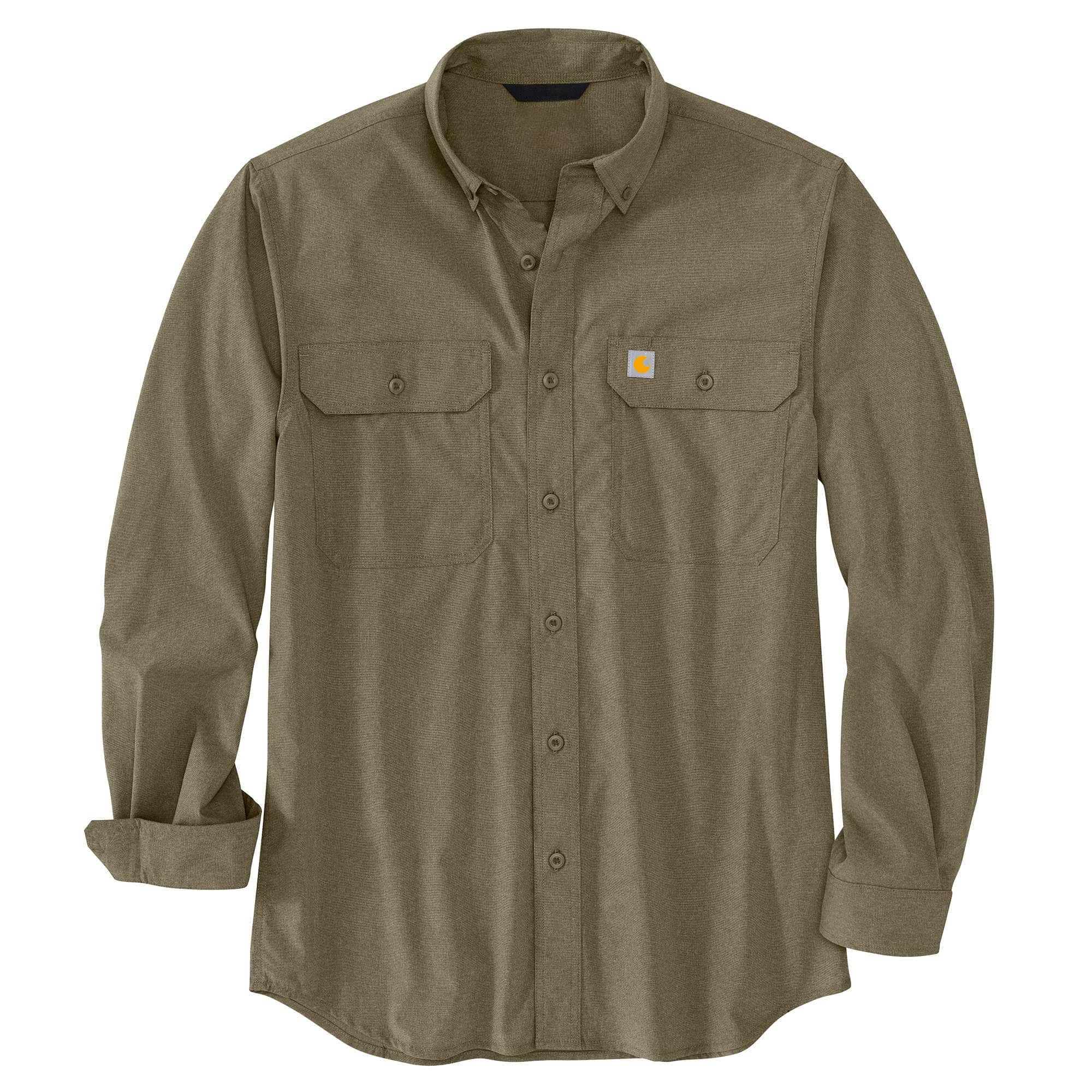 Force Relaxed Fit Lightweight Long- Sleeve Shirt