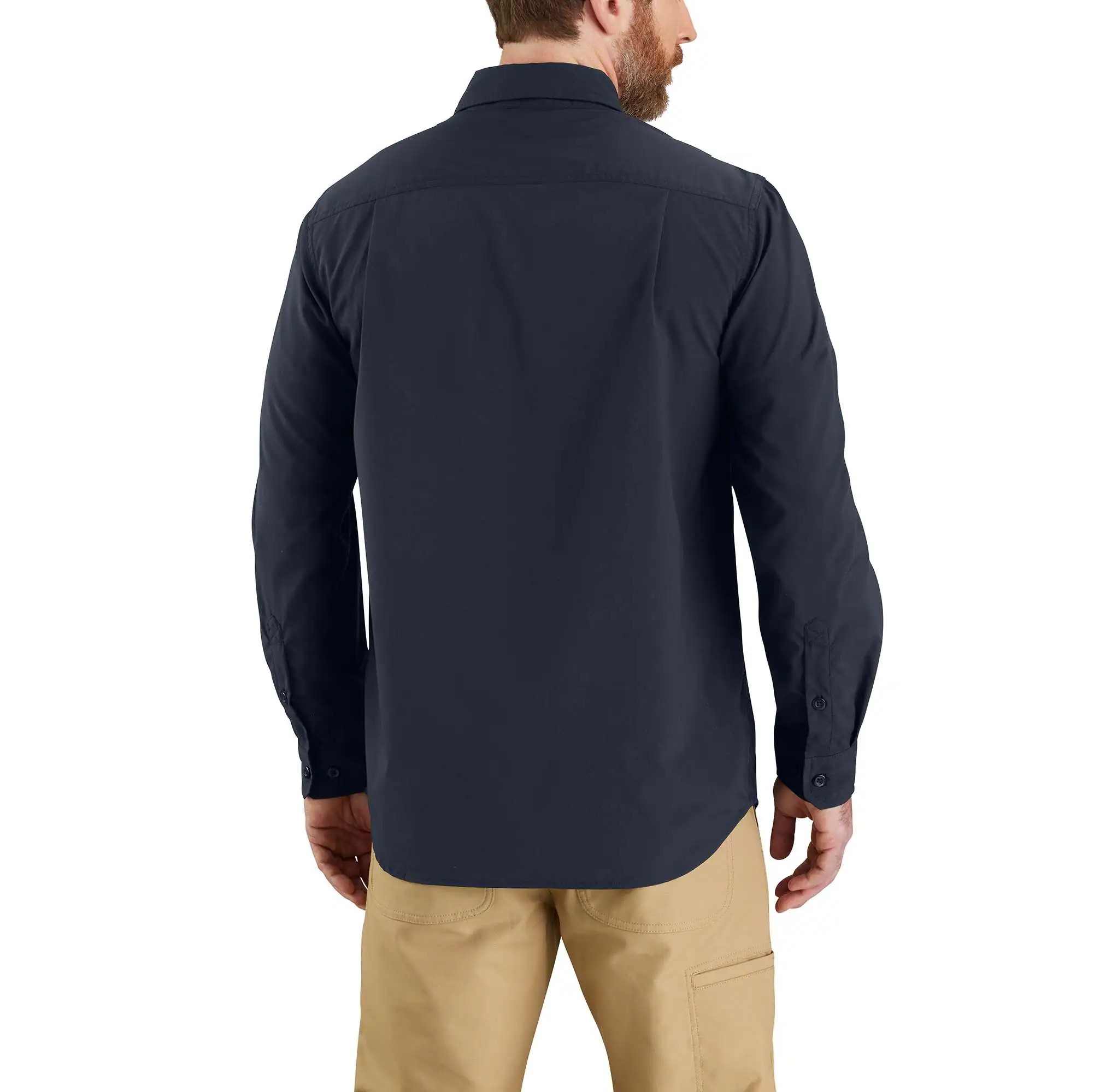 Force Relaxed Fit Lightweight Long- Sleeve Shirt
