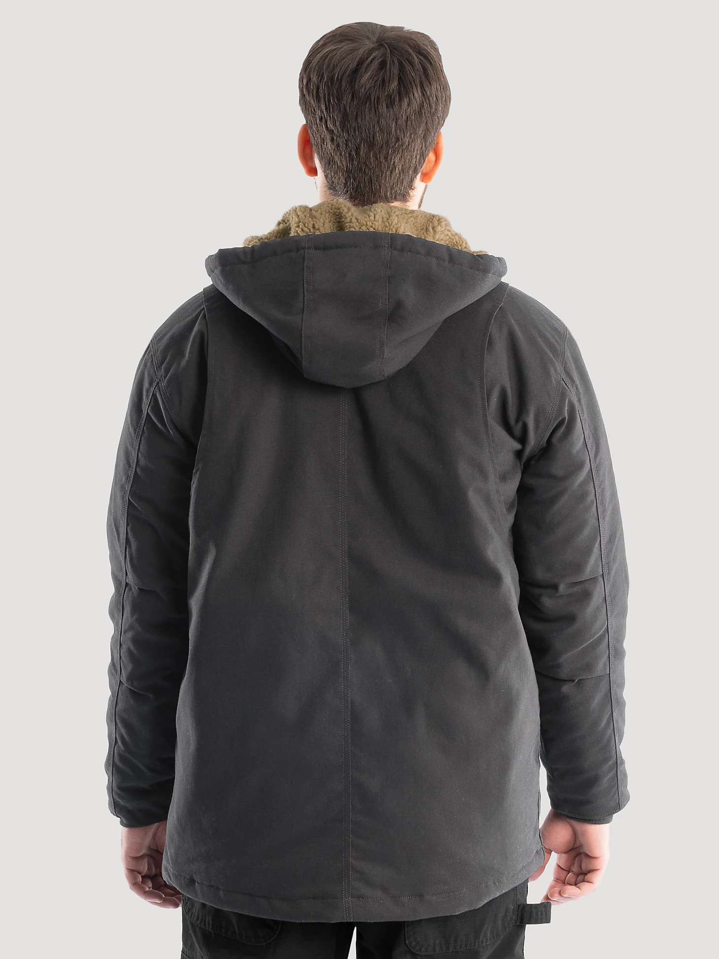 Sherpa Lined Shirt Jacket