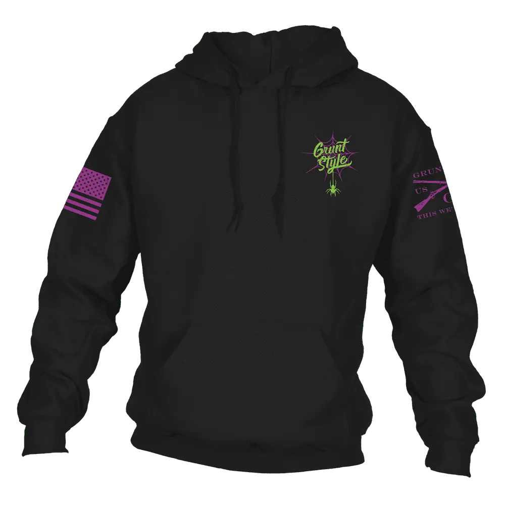 Never Trust The Living Hoodie - Black