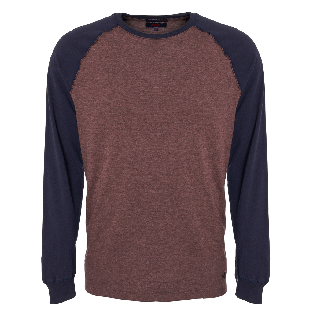 Limited Edition Raglan Colourblock Long Sleeve Tee Shirt