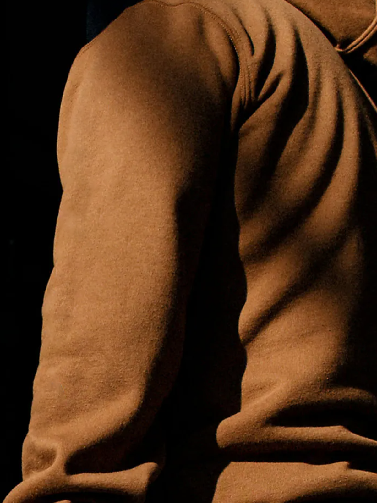 Loose Fit Midweight Logo Sleeve Graphic Hoodie