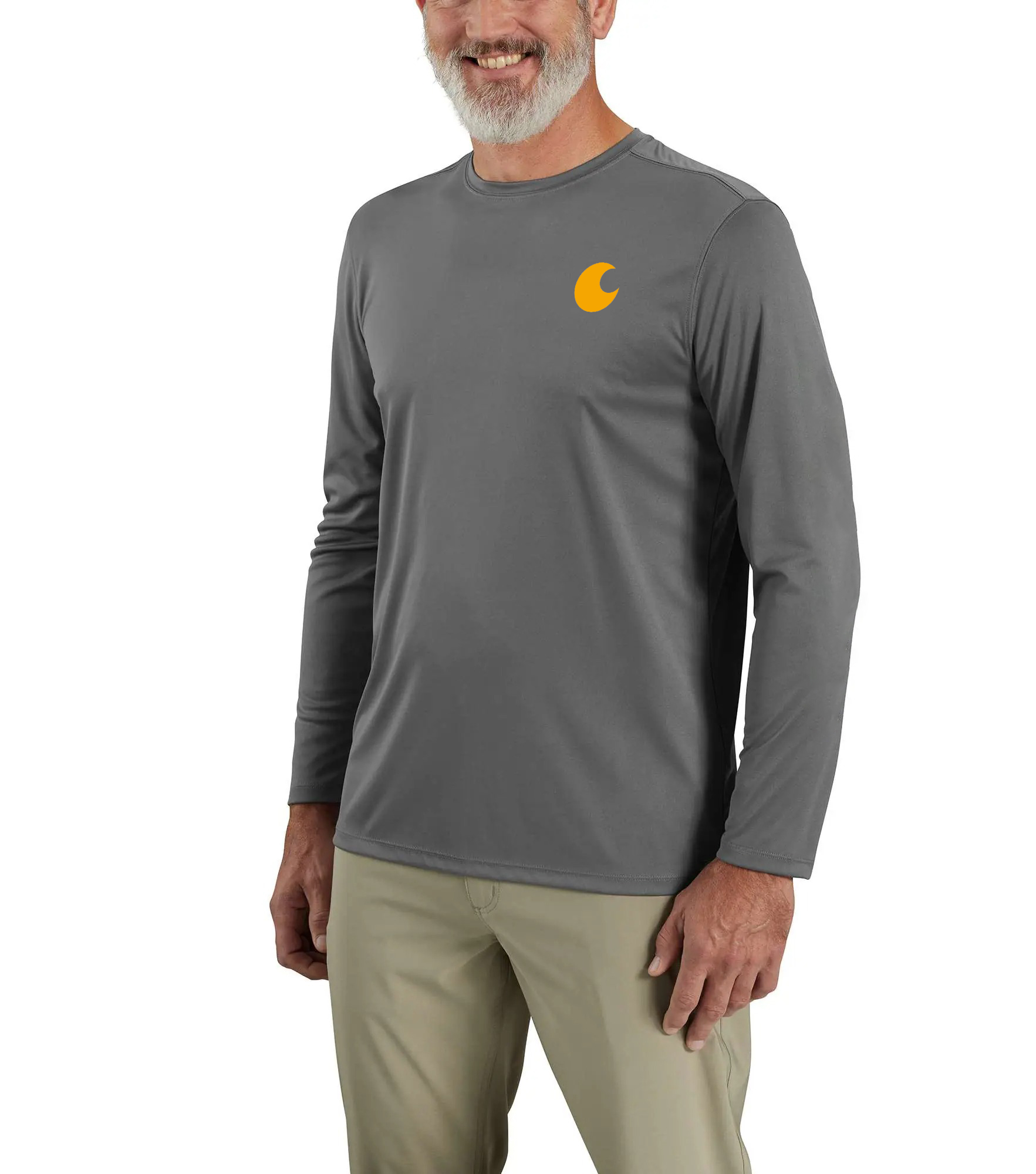 Force Sun Defender Lightweight Long-Sleeve Logo Graphic T-Shirt