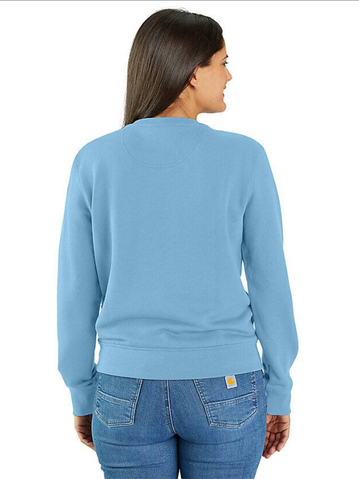 Women's TENCEL Fiber Series Relaxed Fit French Terry Crewneck Sweatshirt