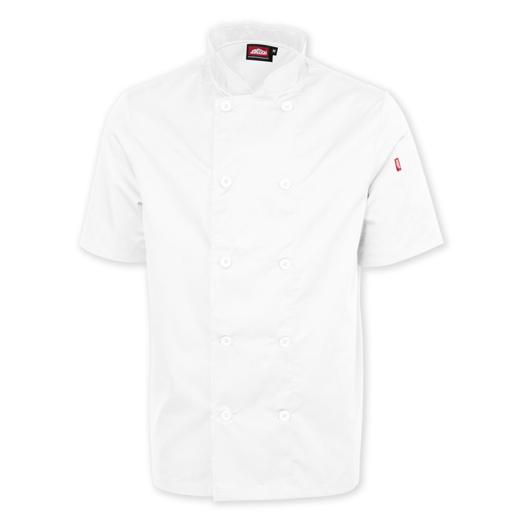 Men's Short Sleeve Chef Jackets