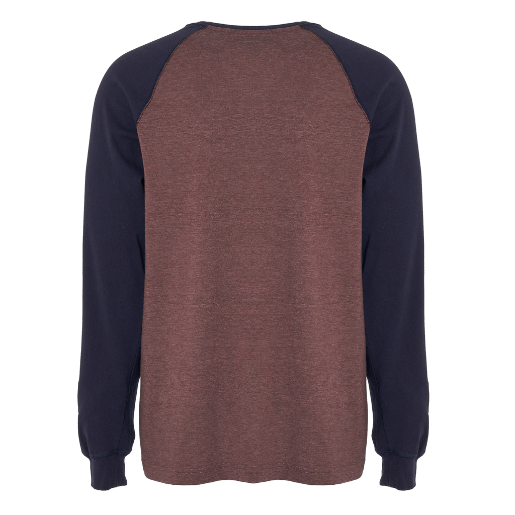 Limited Edition Raglan Colourblock Long Sleeve Tee Shirt