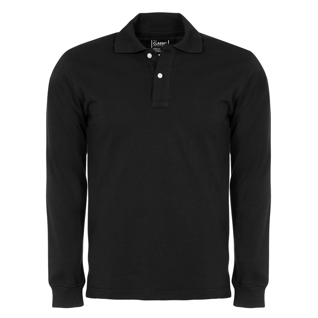 The Classic 100% Cotton Long Sleeve Golfer
