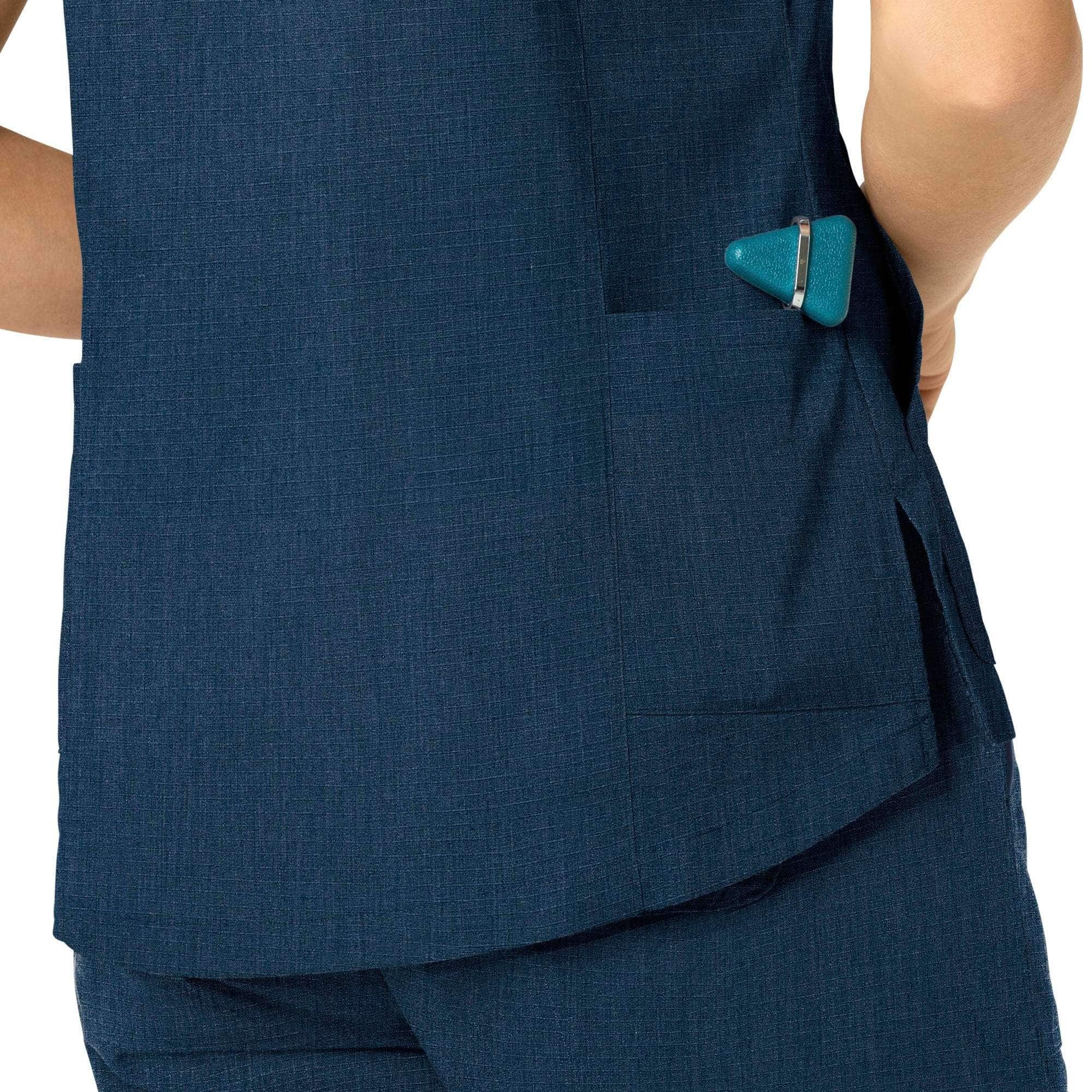 Women's Rugged Flex Ripstop V-Neck Scrub Top