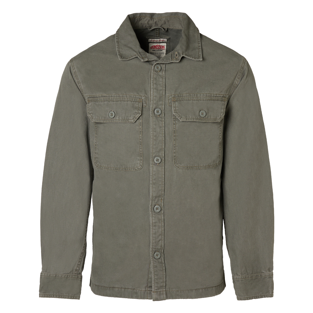 Limited-Edition Canvas Shirt Jacket