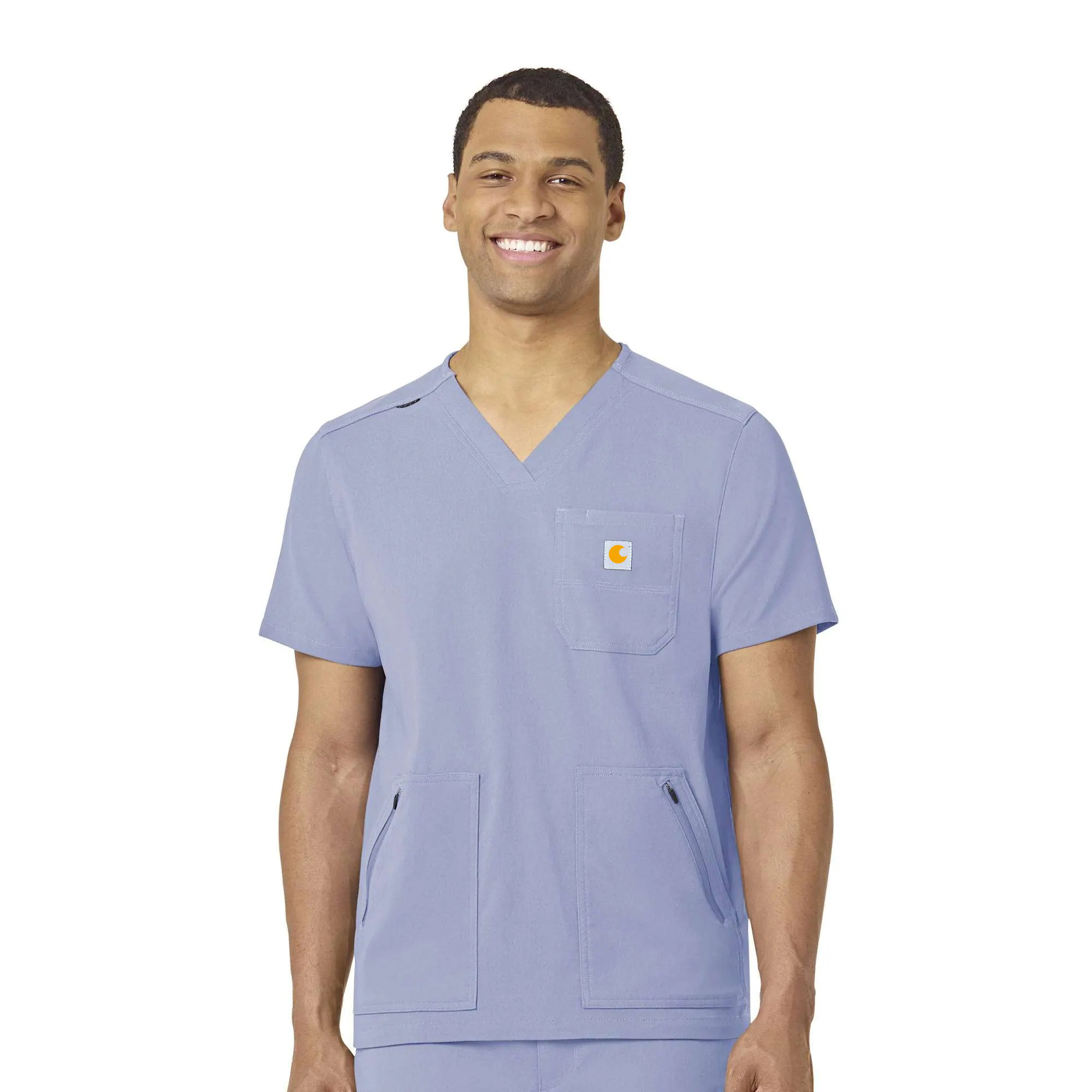 Rugged Flex Peak 5-Pocket V-Neck Scrub Top