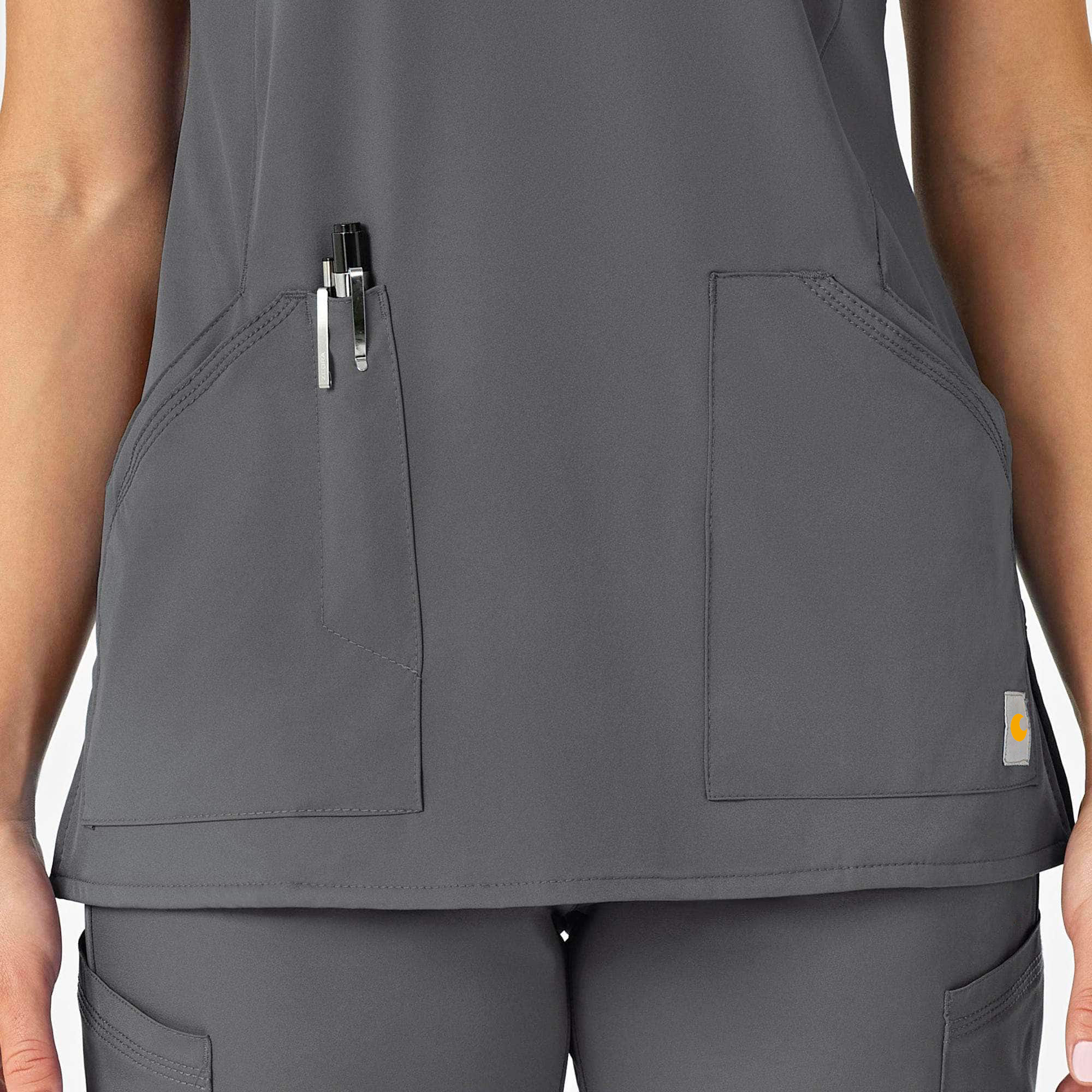 Women's Force Liberty Twill V-Neck Scrub Top