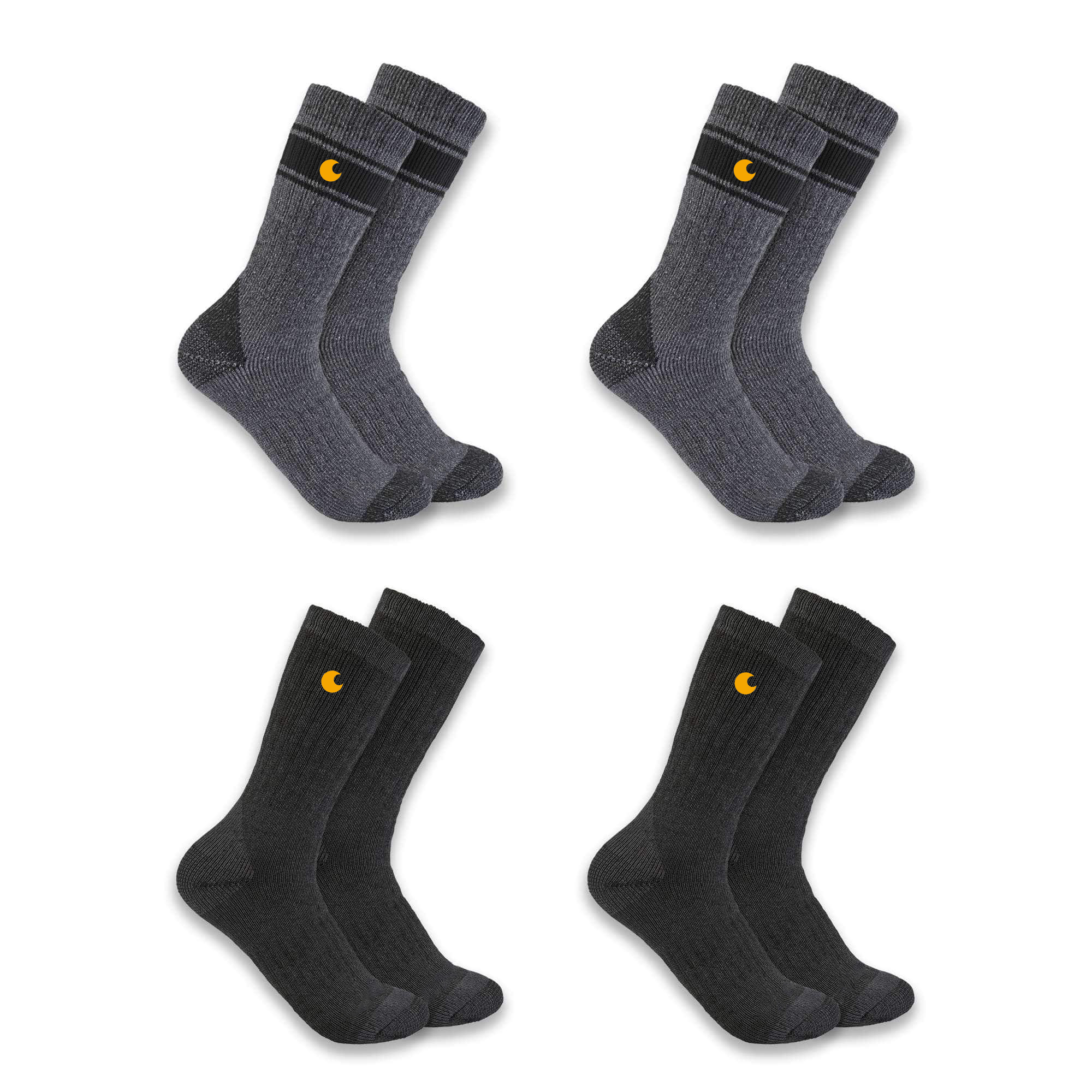 Heavyweight Crew Sock 4-Pack