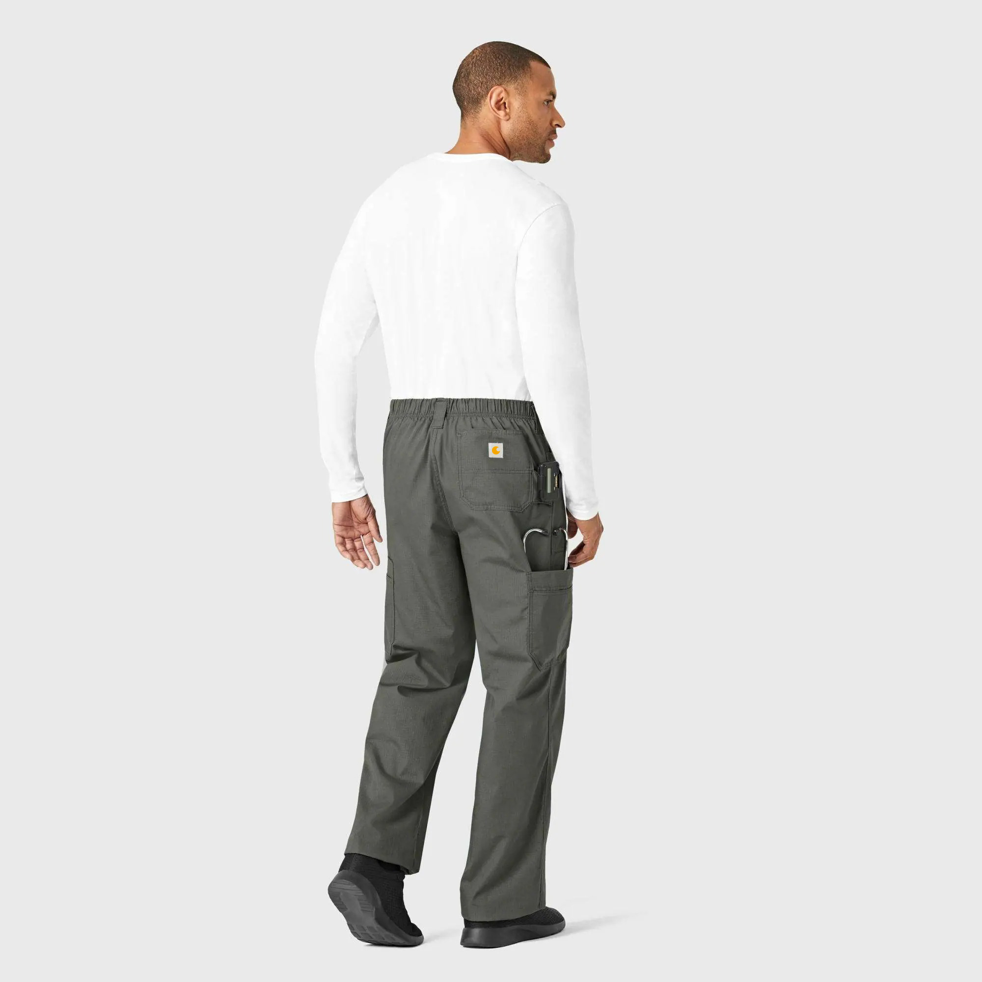 Ripstop Boot Cut 8-Pocket Cargo Scrub Pant